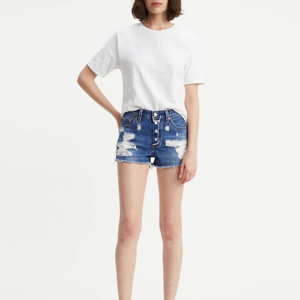 Levi’s 501 mid rise shorts